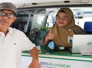 BPJS Keliling Mudahkan Buruh Asal Prabumulih Urus Kepesertaan JKN