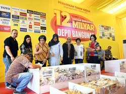 Depo Bangunan Umumkan Lebih dari 200 Pemenang Undian Berhadiah Rp 12 M
