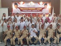DPC Gerindra Kudus Mendeklarasikan Dukung Gibran Cawapres Prabowo