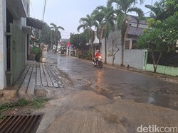 Depok Diguyur Hujan Sore Ini
