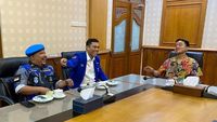 Kala Gibran Terima Tokoh Gamki di Balai Kota Surakarta