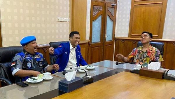 Kala Gibran Terima Tokoh Gamki di Balai Kota Surakarta
