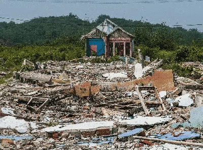 Potret Kisah Kampung Karian, Menanti Ditenggelamkan Waduk