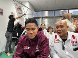 Kunjungi Relawan Jokowi GK Center, Kaesang Minta Wejangan untuk Pemilu 2024