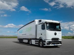 Truk Listrik Mercedes-Benz eActros 600 Meluncur, Sekali Cas Bisa Tempuh Jakarta-Semarang Truk Listrik Mercedes-Benz eActros 600 Meluncur, Sekali Cas Bisa Tempuh Jakarta-Semarang