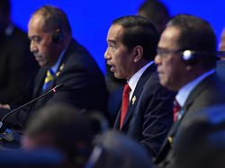 Jokowi Beberkan Negara Kepulauan Terancam Perubahan Iklim-Pencemaran Laut