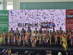 Pameran ALLPack Indonesia dan AllPrint Indonesia Resmi Dibuka