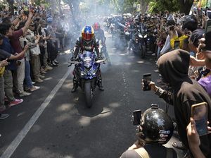 Parade Semarakkan MotoGP Mandalika di Lombok