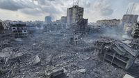 Penampakan Gaza Porak-poranda Usai Dibombardir Israel