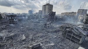 Penampakan Gaza Porak-poranda Usai Dibombardir Israel