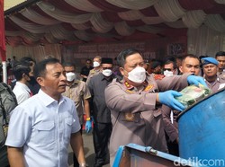 Polda Aceh Musnahkan 112 Kg Sabu Pakai Alat Pengaduk Semen