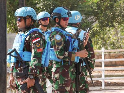 Potret Pasukan PBB Tingkatkan Patroli di Perbatasan Lebanon-Israel