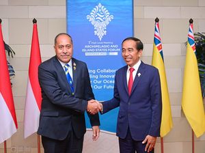 Premier Niue Puji Kepemimpinan Jokowi Satukan Negara-negara Pulau Premier Niue Puji Kepemimpinan Jokowi Satukan Negara-negara Pulau
