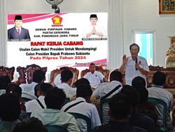 Gerindra Ponorogo Dukung Gibran Cawapres Prabowo karena Visi yang Sama