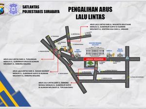 Catat! Ini Arus yang Dialihkan Saat Upacara Hari Jadi Jatim ke-78 di Grahadi