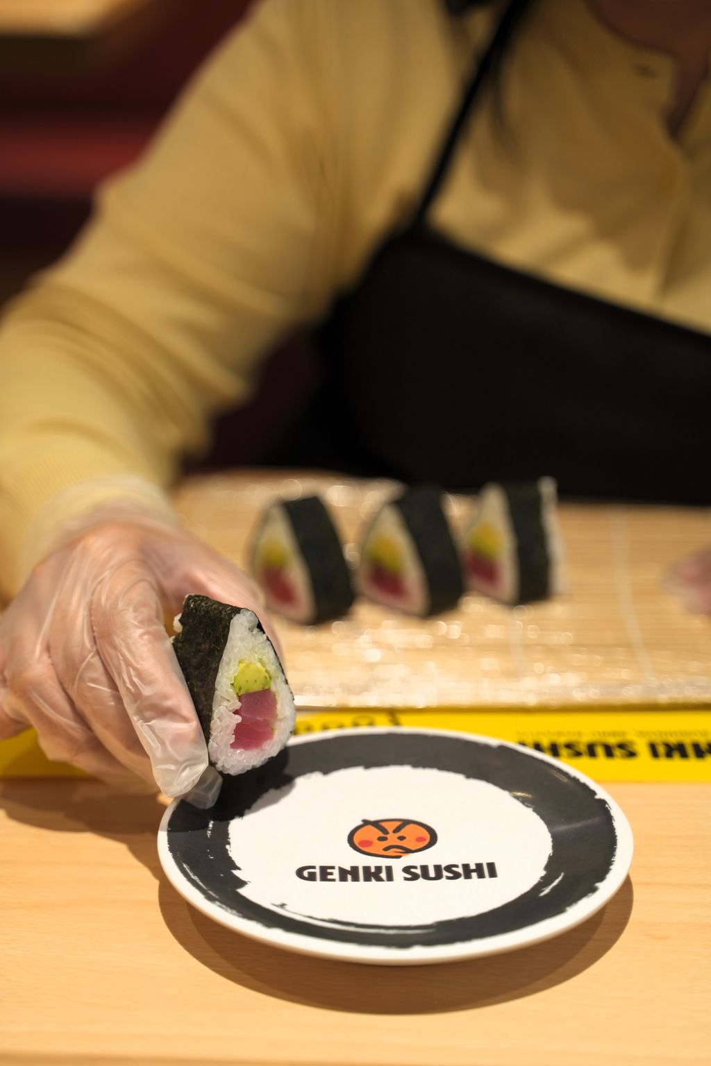 Sushi Academy, berkreasi bikin sushi di Genki Sushi