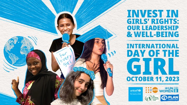 Tema Hari Anak Perempuan Sedunia 2023, Invest in Girls' Rights: Our Leadership, Our Well-being/ Foto: the United Nations