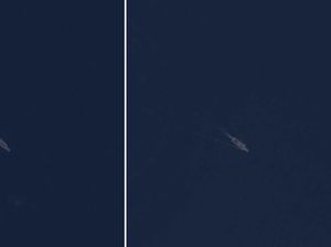 Kapal Induk USS Gerald R. Ford Terpantau Satelit Melaju ke Israel