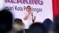 Zulhas Ground Breaking Pasar Banjarsari