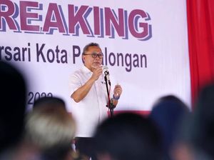 Zulhas Ground Breaking Pasar Banjarsari