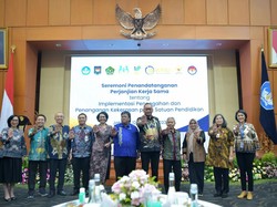 Cegah Kekerasan di Satuan Pendidikan, 8 Kementerian dan Lembaga Teken Kerja Sama