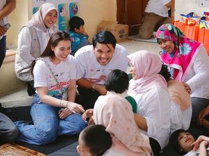 Dear Thariq Halilintar, Aaliyah Massaid Senang Banget Diajak Lakukan Aksi Sosial