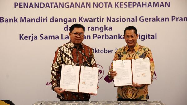 Bank Mandiri Gandeng Kwarnas Gerakan Pramuka