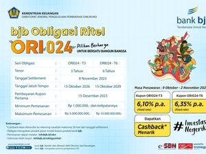 Beli ORI024 di bank bjb Bisa Raih Cashback Menarik Beli ORI024 di bank bjb Bisa Raih Cashback Menarik