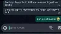 Chat Kocak Anak dan Orangtua, Lucu dan So Sweet Banget!