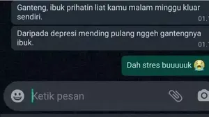 Chat Kocak Anak dan Orangtua, Lucu dan So Sweet Banget!