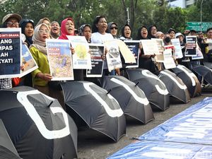Demo Warga Dago Elos Bandung di Istana, Minta Stop Penggusuran