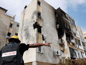 Foto Terbaru Gedung-gedung di Ashkelon Israel Dihantam Roket Hamas