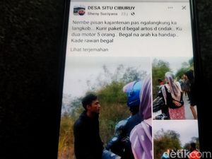 Uang Kantor Terpakai, Kurir Paket Pura-pura Ngaku Dibegal di KBB
