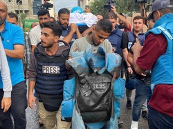 11 Jurnalis Palestina Gugur Sejak Gempuran Israel di Gaza