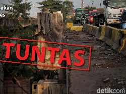 Before-After Perbaikan Rp 15 M Jembatan Akses Marunda, Jakarta Utara