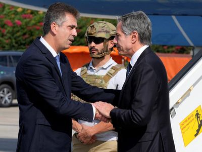 Potret Menlu AS Antony Blinken Kunjungi Israel