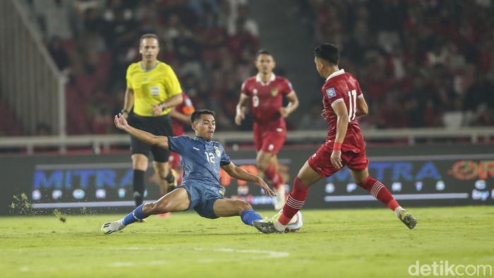 Timnas Indonesia meraih kemenangan telak atas Brunei Darussalam di Kualifikasi Piala Dunia 2026. Tim Garuda menang 6-0 dengan diwarnai hat-trick Dimas Drajad, Kamis (12/10/2023).