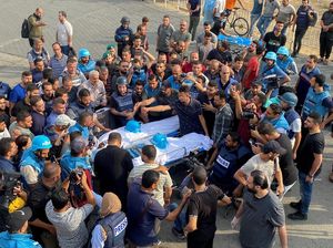 Pilu, Dua Jurnalis Palestina Tewas Saat Bertugas di Kota Gaza