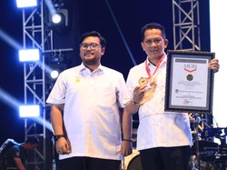 Pj Bupati Tangerang Andi Ony Terima Penghargaan Rekor MURI