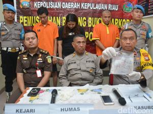 Sejoli di Batam Nekat Edarkan Ekstasi untuk Biaya Nikah