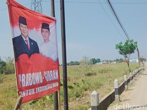 Muncul Baliho Prabowo Capres dan Gibran Cawapres di Magelang