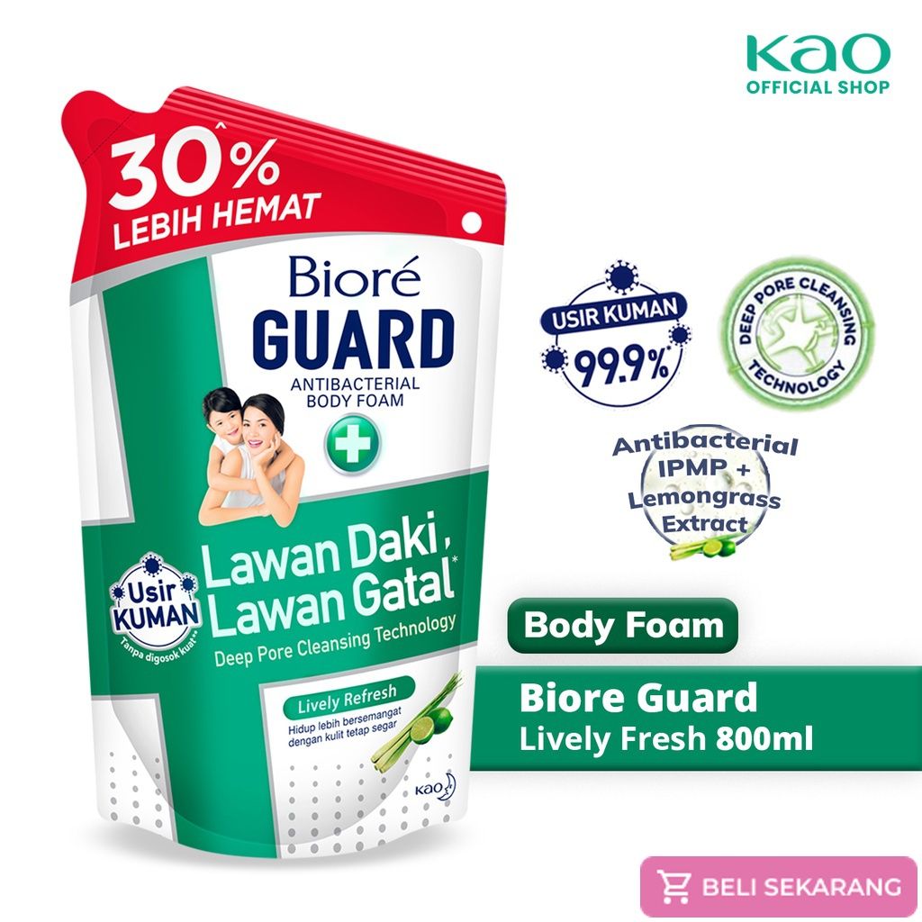 Biore Guard Lively Fresh 800 ml