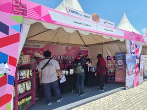 50 UMKM Kuliner-Kerajinan Binaan Pertamina Mejeng di MotoGP Mandalika