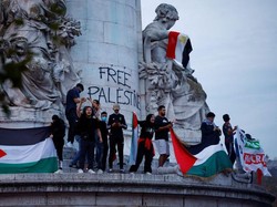 Polisi Prancis Tembakkan Gas Air Mata ke Demonstran Pro-Palestina