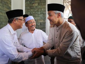 Kunjungi Ponpes Al Hikam, Ganjar Kenang Sosok Kiai Hasyim Muzadi