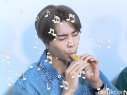 Spesial Buat Pembaca detikcom, Johnny NCT Main Suling Bambu!