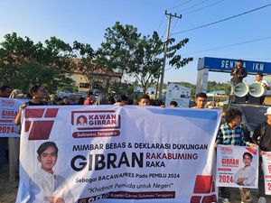 Relawan Anak Muda di Sultra Deklarasi Dukung Gibran Jadi Cawapres 2024