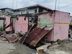 10 Rumah Warga di Medan Terbakar, 2 Orang Terluka