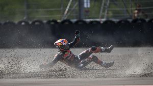 Jack Miller Jatuh di Latihan Bebas 2 MotoGP Mandalika