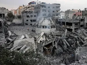 Potret Before-After Bangunan Masjid yang Kena Rudal Israel di Gaza Potret Before-After Bangunan Masjid yang Kena Rudal Israel di Gaza